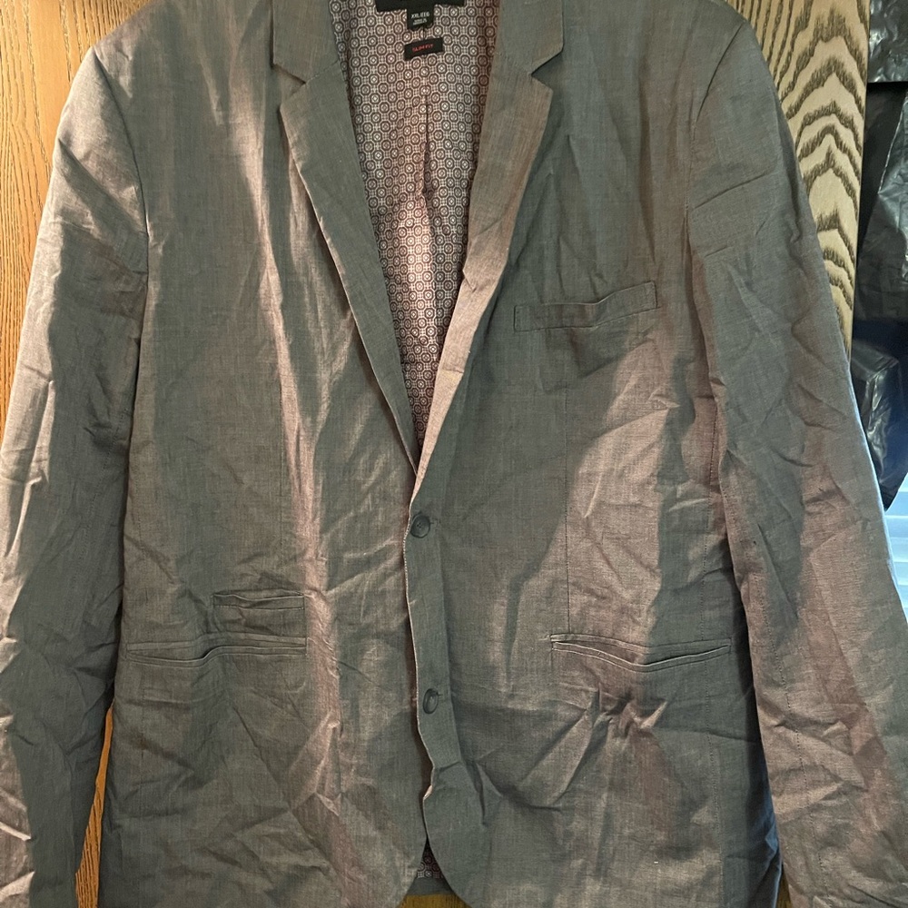 Gray Blazer Jacket